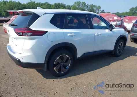 2025 Nissan Rogue Sv Intelligent Awd from USA, damaged, VIN JN8BT3BB1SW144743